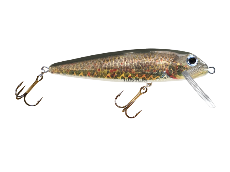 free worldwide shipping Hester Mad Minnow 5 sizes 2-in up to 5.5-inch